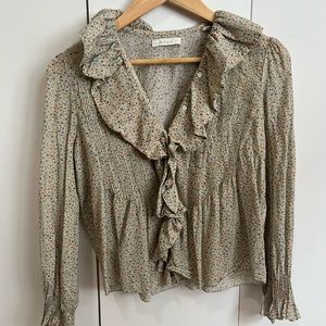 Doen button down blouse. Worn once.